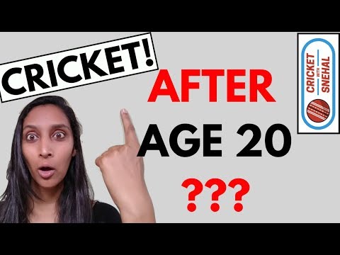 Video: Kan ik beginnen met cricket spelen op mijn 24e?