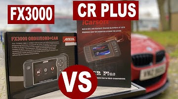 iCarsoft CR Plus vs Ancel FX3000 Differences Explained, Review & Demo