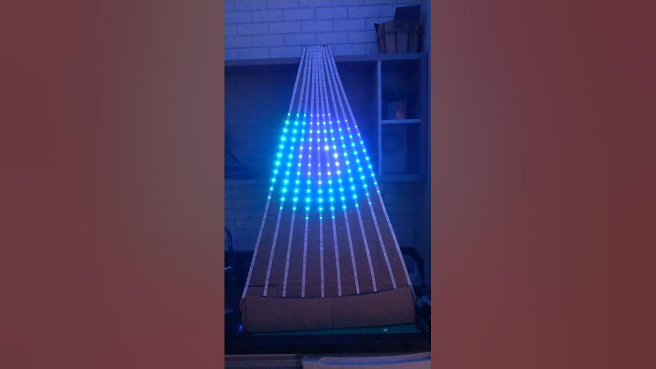 Christmas Tree with ESP8266 WLED and Led strip WS2812, Xlights and FPP 