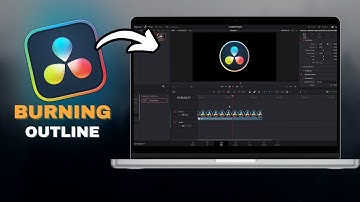 How To Do ANIMATED Burning BORDER OUTLINE In Davinci Resolve in SECONDS!