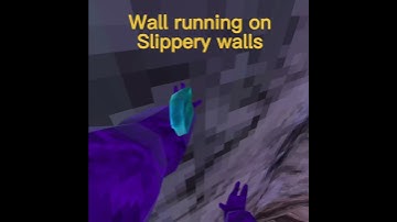 Wall running on red walls in gorilla tag