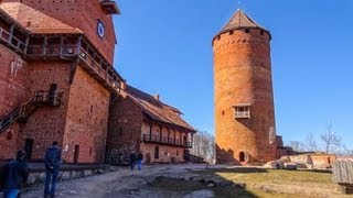 Латвия. Турайдский Замок. Поднимаемся на верх башни. Часть 4