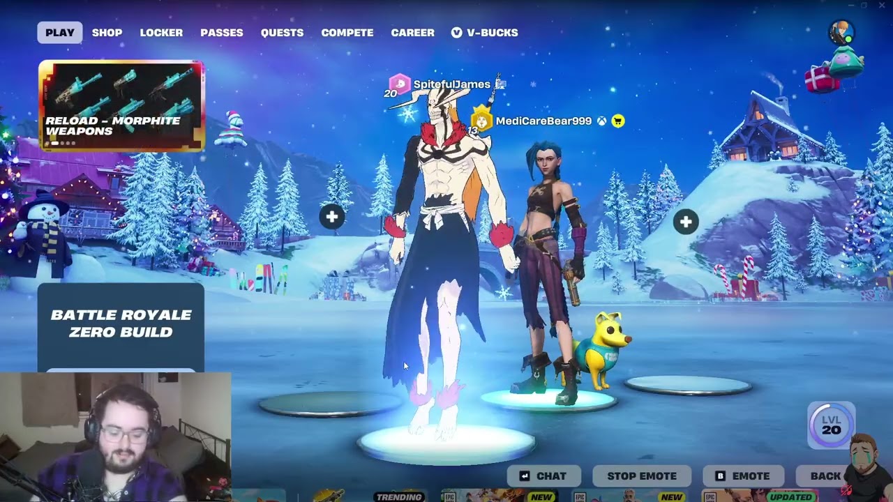 [𝐅𝐎𝐑𝐍𝐈𝐓𝐄] | I might be obsessed with Snow Mix Emote.. w/ 