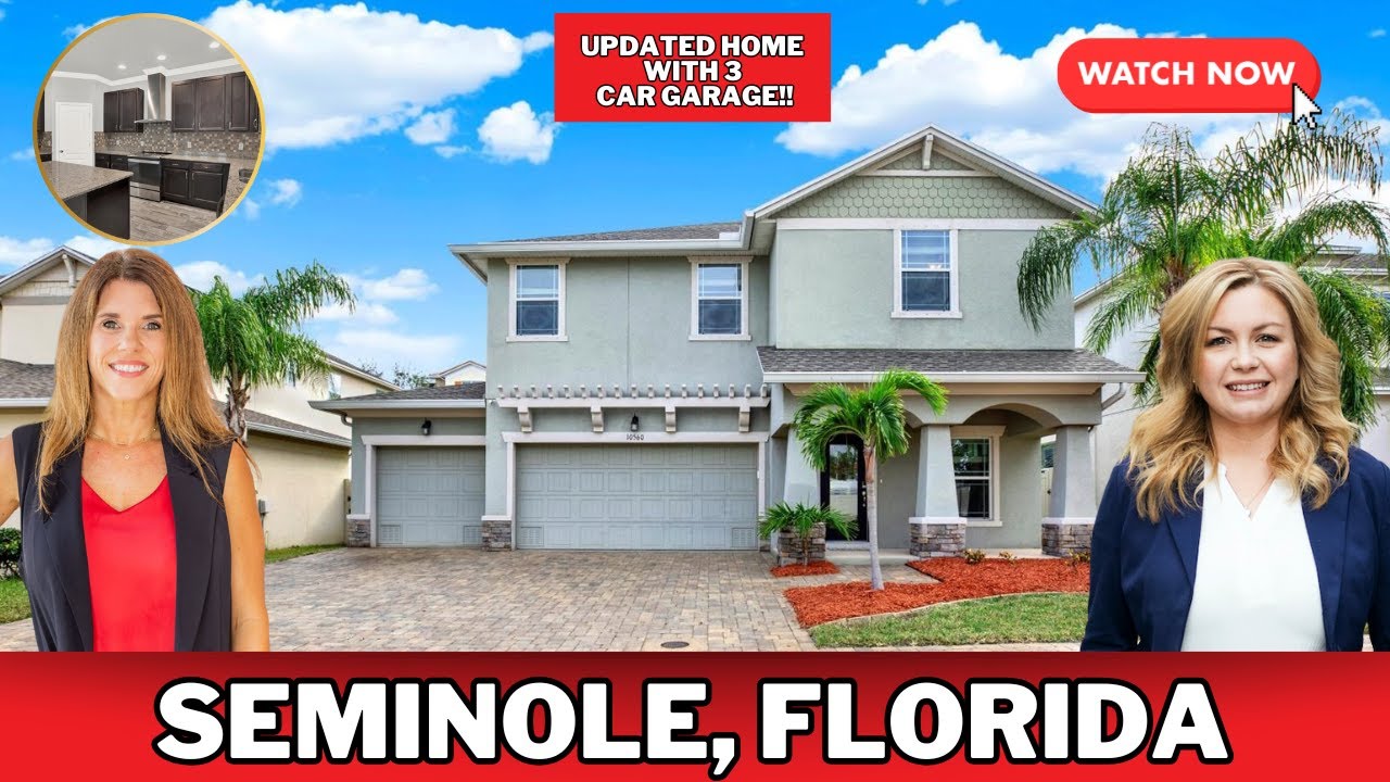 Seminole Stunner: 4 bedroom Home In Gated Community; Updated & Prime Location!