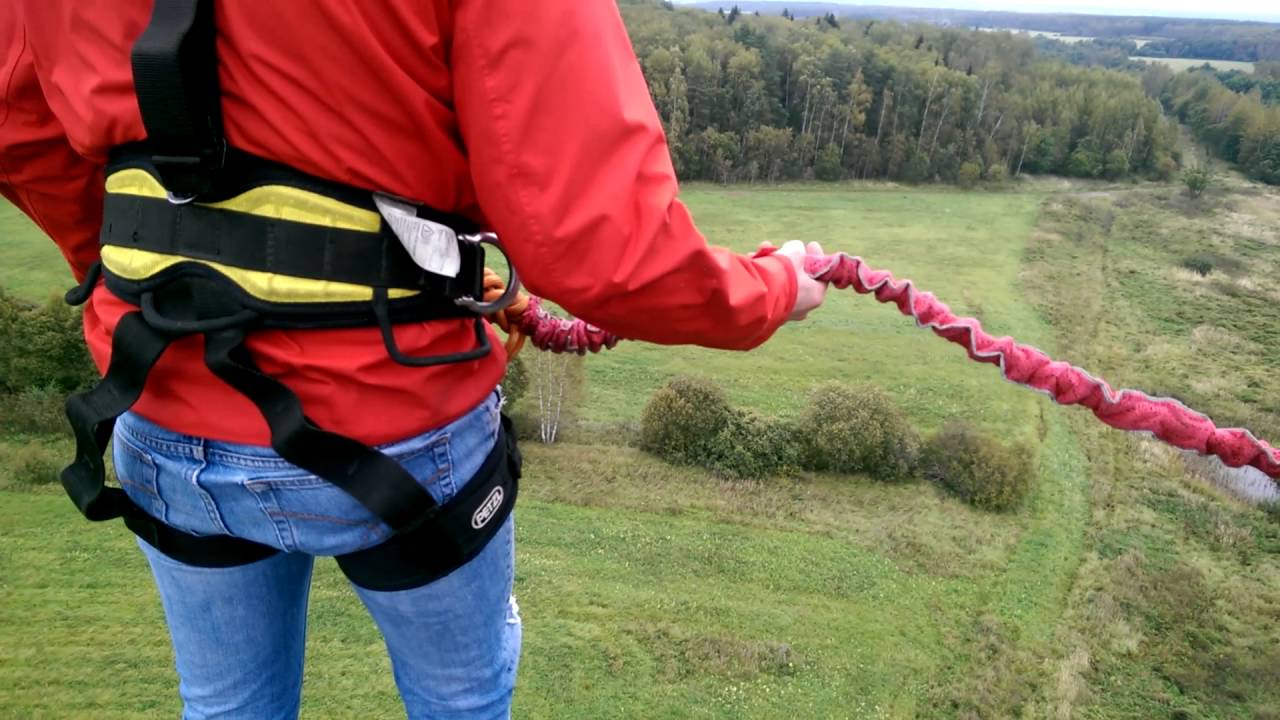 Роупджампинг Серпухов - YouTube