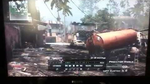 Call Of Duty Mw3 Predator missile multi kill!