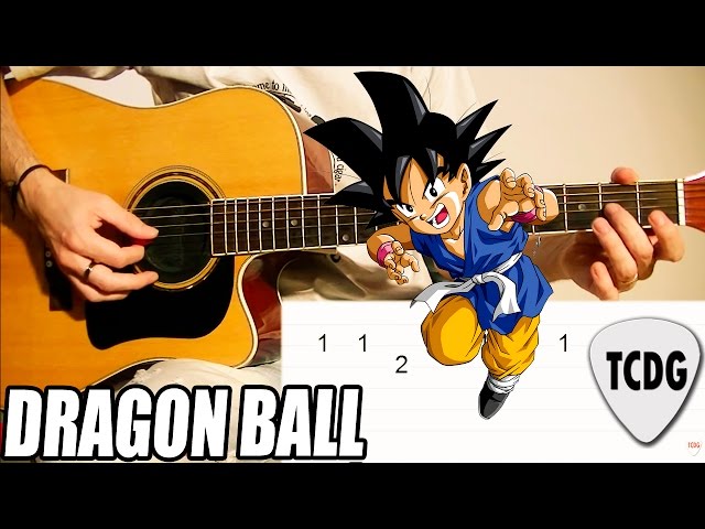 Dragon Ball GT OP - Mi Corazón Encantado Guitarra Tutorial