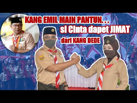 KANG EMIL MAIN PANTUN... SI CINTA DAPAT JIMAT DARI KANG DEDE YUSUF