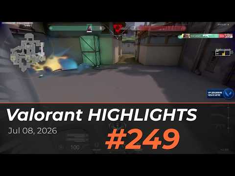Valorant Daily Highlights #249 — Best Plays