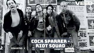 Cock Sparrer - Riot Squad (Lyrics)