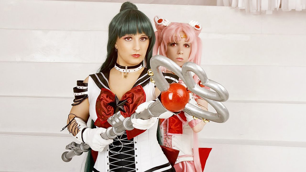 Sailor Moon cosplay movie. Role-playing game - Battle Royal. 4 clip. Final. Shi-tennou