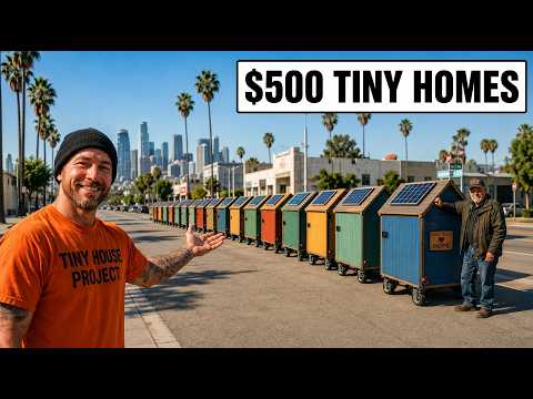 How One American Is Quietly Building Portable Tiny Homes For Homeless Veterans