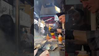 Istanbul famous Fish restaurant 🐟🇹🇷 You Must Try #fish #streetfood #istanbul #food #shorts #foodie