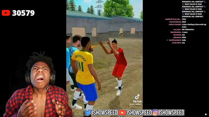 IShowspeed Reacts To Messi Killing Ronaldo