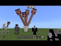 Skibidi Toilet vs Cameraman and Radioman MOD in Minecraft PE