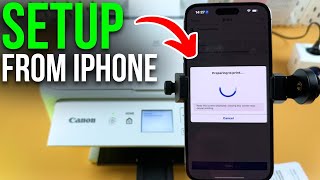 How To Setup Canon Pixma TS5151 On iPhone
