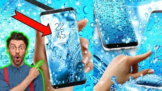 Water drops HD live wallpapers screenshot 2