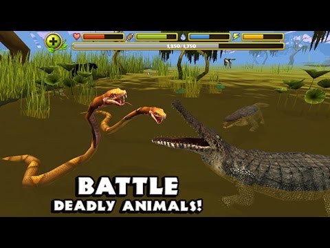 Wildlife Simulator: Crocodile - By Gluten Free Games - iPad,iPhone 3GS,4,4S,5,5c,5s,iOS 4.0