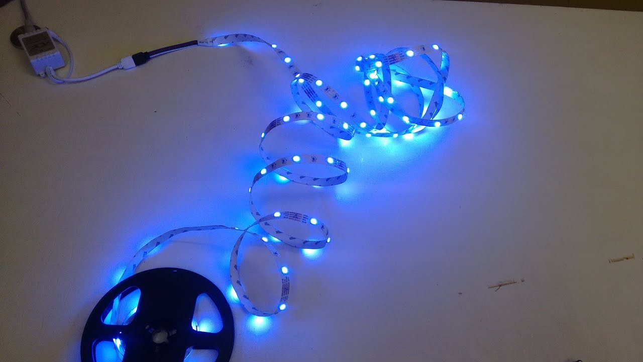 Multicolor All-in-One LED Lights Strip with Remote