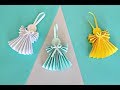 Ангелочки из бумаги-DIY. Angel made of paper-DIY. Angel de papel-DIY