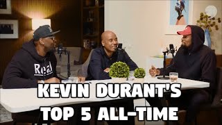 Kevin Durant Puts Michael Jordan and Kobe Bryant as 1A and 1B All-Time