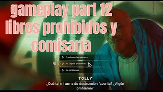 bloodlines 2 gameplay part 12 en busca de libros prohibidos e  infiltraciñon en la comisaria