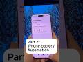 Stop Turning On Dark Mode Manually! iPhone Automation Part 2 #youtubeshorts #shortviral