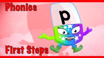 Meet The Alphablocks - "P" Pops By (Red Learning Level Step 1)