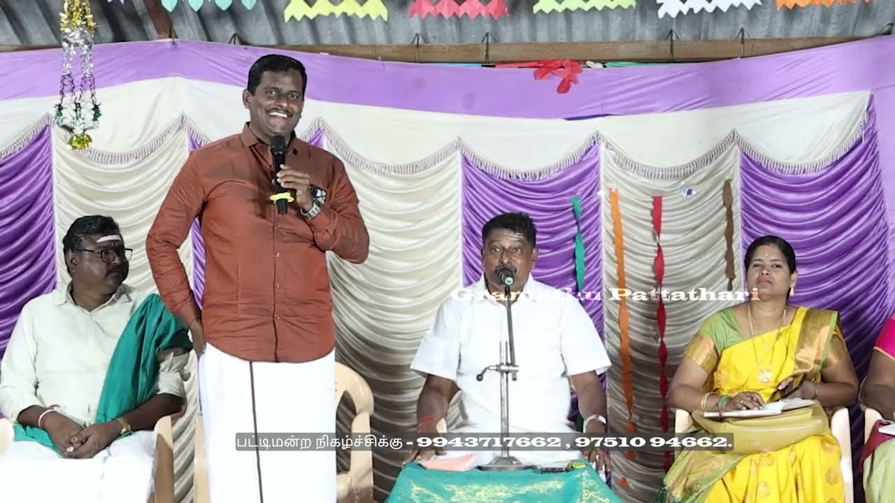 தனது அதிரடி பேச்சால் பட்டிமன்றத்தை ஒரு கலக்கு கலக்கிய திருவாரூர் அபு | Manjunathan Pattimandram 