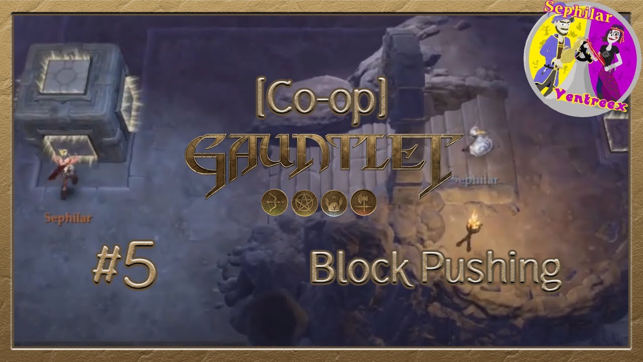 [Co-op] Gauntlet #5 - Block Pushing - YouTube