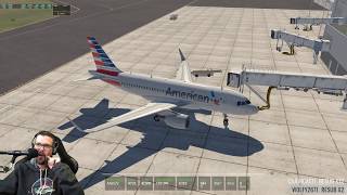 Toliss A319 with Avitab - Ohio to West Virginia