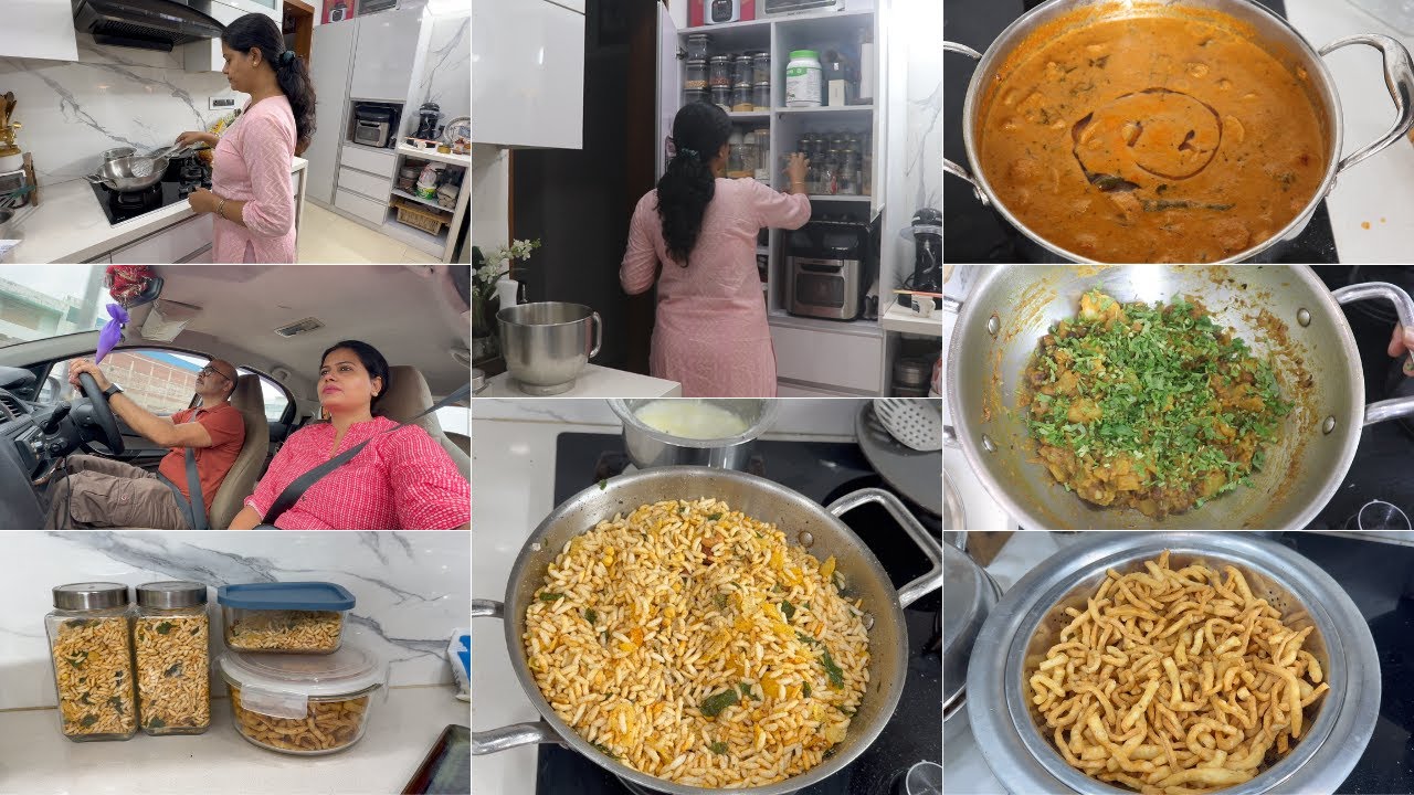 तबियत इतनी बिगड़ गई की 1 बजे रात को जाना पड़ा | Snacks prep And Home Style 2 Recipes | Weekend Vlog