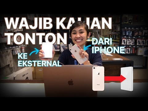 TUTORIAL CARA MUDAH MEMINDAHKAN FILE FOTO & VIDEO DARI IPHONE KE PC DENGAN KABEL USB SAJA TANPA .... 