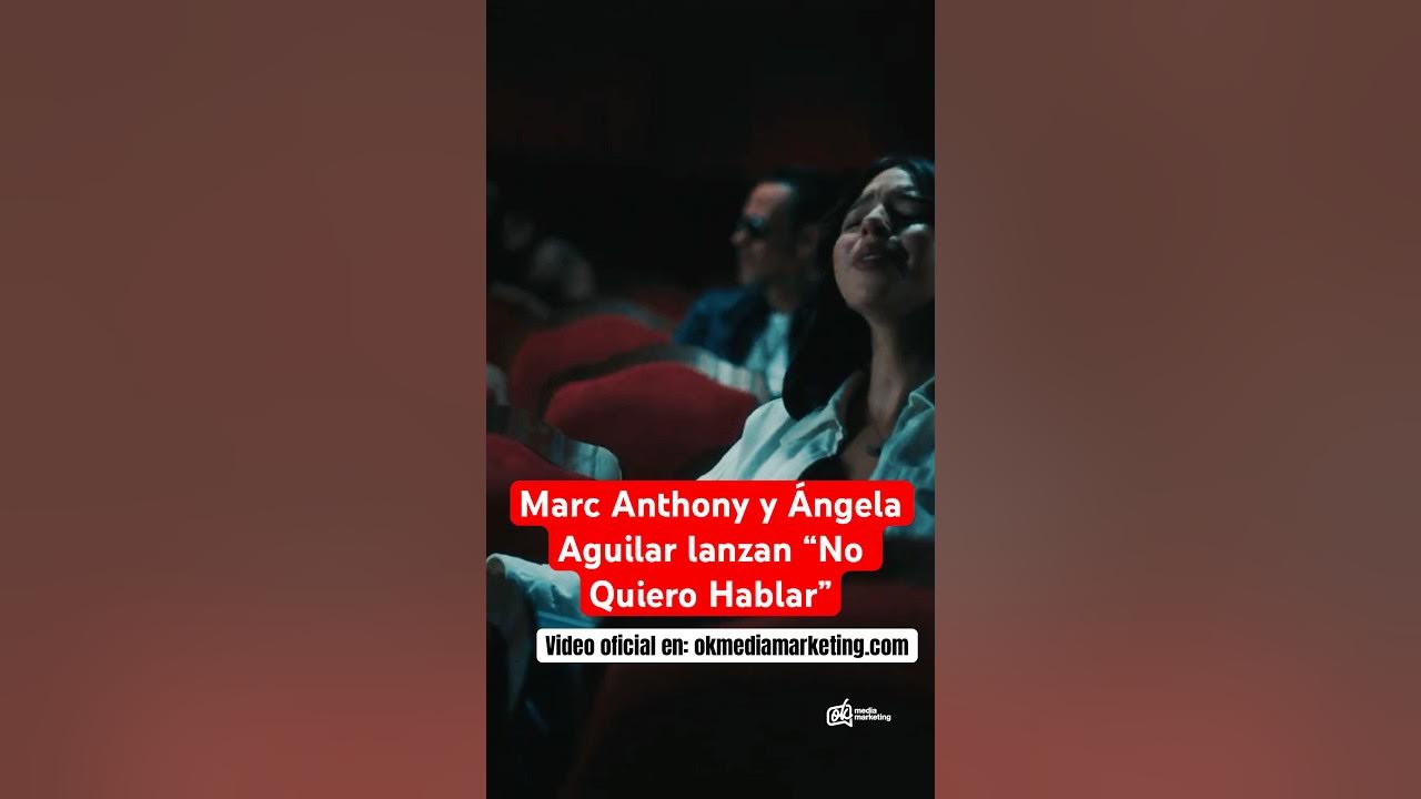 @marcanthony y @AngelaAguilarOficialTV lanzan “No Quiero Hablar”.Míralo en: okmediamarketing.com @marcanthony y @AngelaAguilarOficialTV lanzan “No Quiero Hablar”.Míralo en: okmediamarketing.com