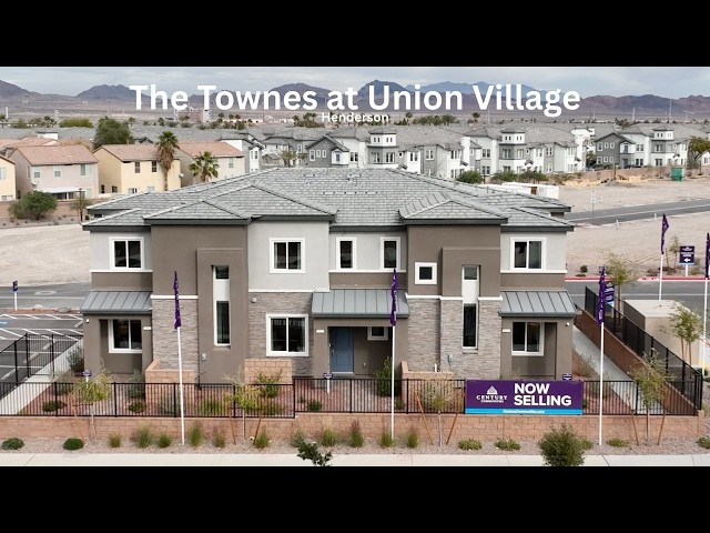 The Townes at Union Village Century Communities | $366k+ 1,479sf - New Townhomes For Sale Henderson