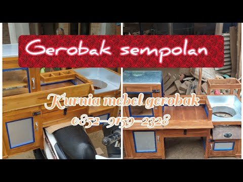 Cara Buat Gerobak Jualan Telur Gulung