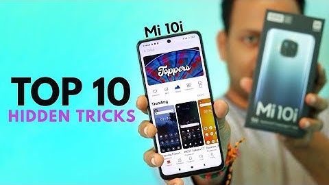 MI 10i 5g Top 10 hidden features Trick & Tips | Hindi