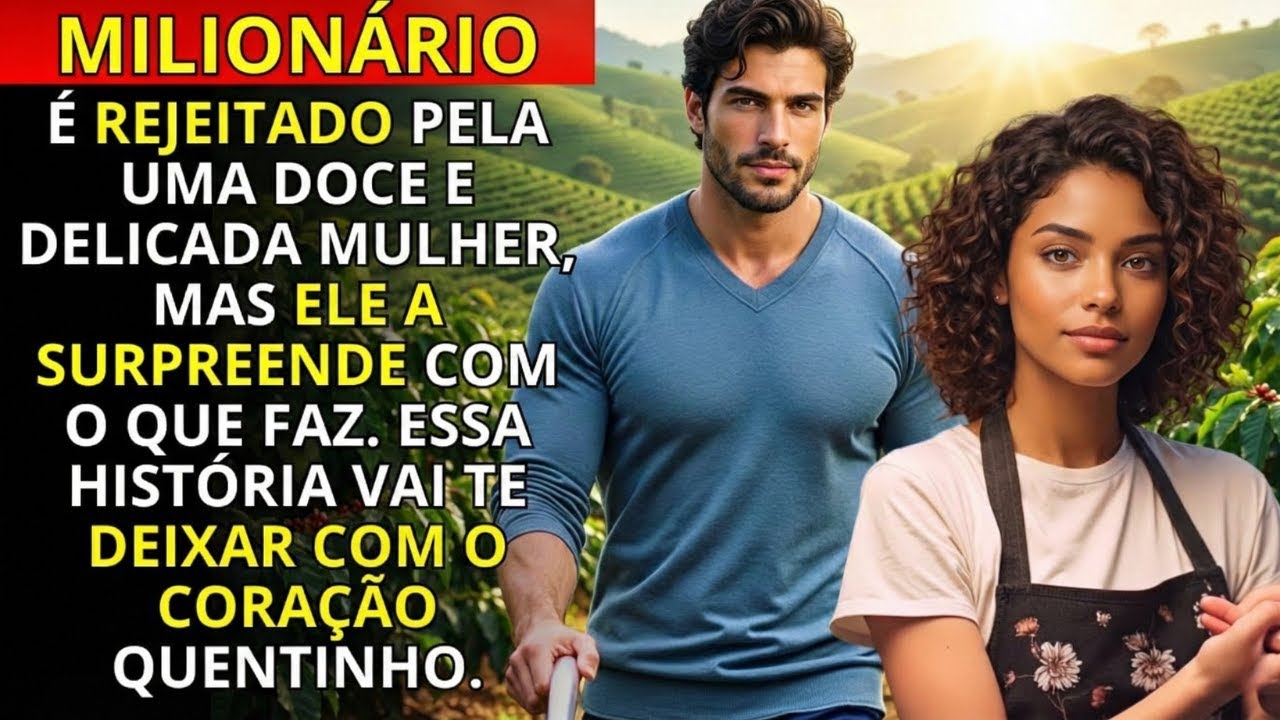 ELA SE ESPANTA QUANDO UM CARRO DE LUXO PARA DIANTE DA SIMPLES CAFETERIA E UM MILIONÁRIO DESCE