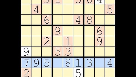 How to Solve New York Times Sudoku Hard June 11, 2023