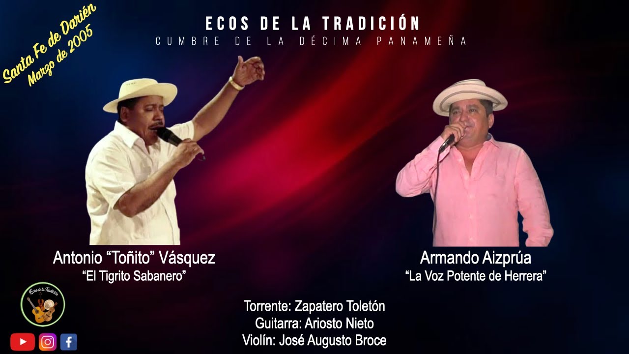 Toñito Vásquez y Armando Aizprúa - Zapatero Toletón - No. 832