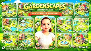 Gardenscapes gameplay level 3072 to 3084. With the welcome back boost, how far can I go part 4