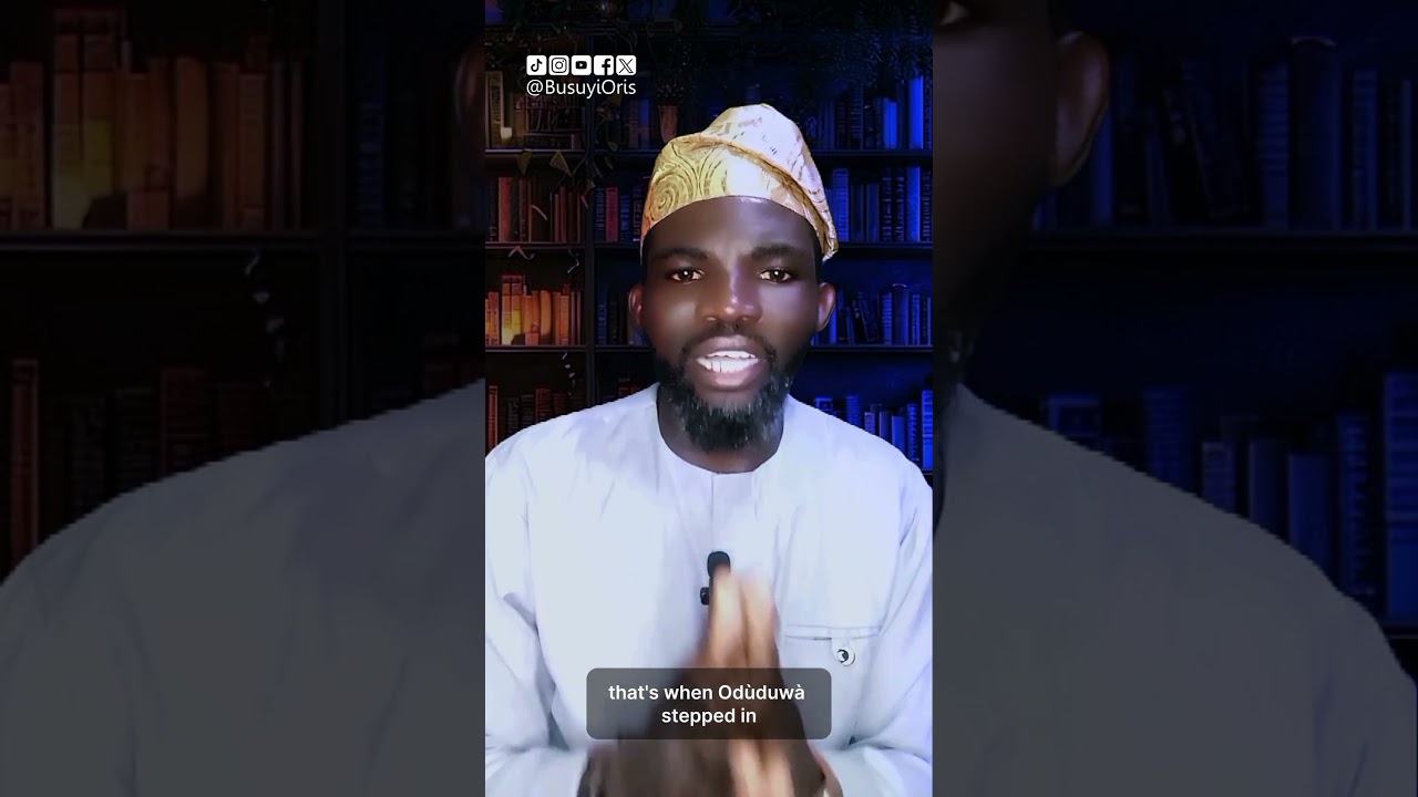 Ọbàtálá and Odùduwà in Creation (Yoruba Myths) 