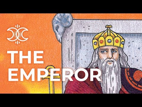 The Emperor 👑 Quick Tarot Card Meanings 👑 Tarot.com - YouTube