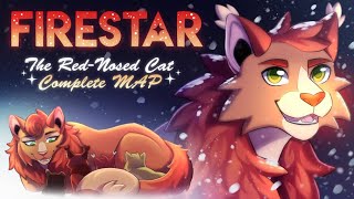 Firestar The Red-Nosed Cat MAP - Complete Warriors MAP