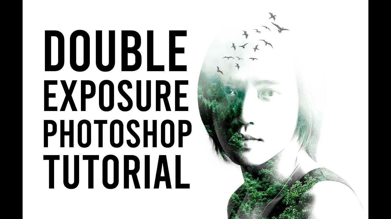 easy double exposure effect tutorial in Adobe Photoshop - YouTube