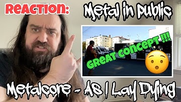 Metal in Public - Metalcore - As I Lay Dying - First Time Reaction | Ruslan Malyshev