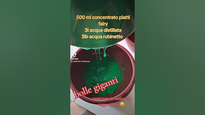 Bolle di sapone giganti