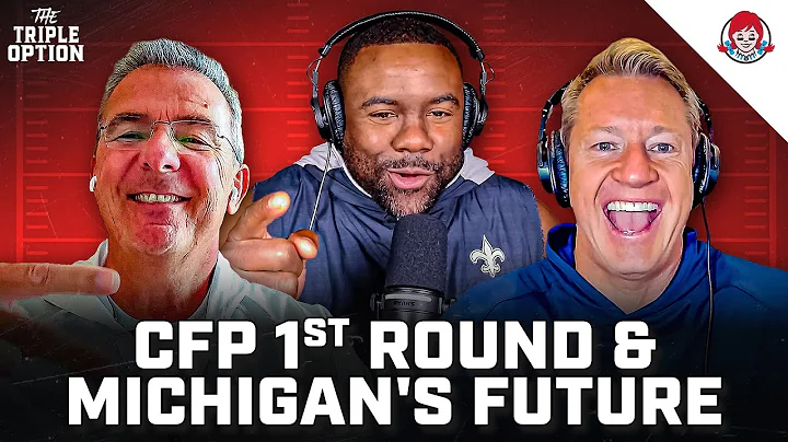 Michigan's Future, Diego Pavia Pouts, Kyle Whittingham Retires, & CFP Round 1 Picks