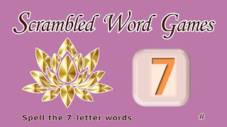 Scrambled Word Games  | Can you spell the scrambled words in 10 seconds?  | Jumbled Word Games screenshot 2