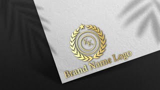 KK Brand Name Logo Design || How To Make Logo Design Pixellab || Nirmalagraphicdesign @sudhirediting
